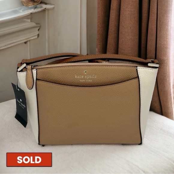kate spade Handbags - NWT Kate Spade Monica Crossbody - Light Fawn Multi